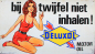 Preview: Deluxol Motor Oil Pin-up Blechschild 1965 "Bij twijfel niet inhalen!" (11690)