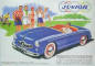 Preview: Panhard Dyna Junior Convertible Modelprogram 1954 Carbrochure (11698)