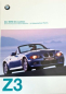 Preview: BMW Z 3 Roadster Modellprogramm 1997 Automobilprospekt (11797)