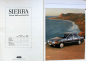 Preview: Ford Sierra Modellprogramm 1986 Automobilprospekt (11785)