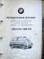 Preview: BMW 600 Sedan 1958 Repair Manual in original folder (11723)