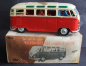 Preview: Bandai Volkswagen T1 Transporter Sambabus 1960 Blechmodell mit Batterieantrieb in Originalkarton (11802)