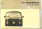 Preview: Volkswagen T2 Transporter 1972 Betriebsanleitung (11817)