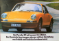 Preview: Porsche 911 2,4 Liter Motor Modellprogramm 1971 Automobilprospekt (11814)