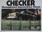 Preview: Checker Modelprogram 1974 "Uncomlicated" Carbrochure (5957)