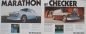 Preview: Checker Modelprogram 1974 "Uncomlicated" Carbrochure (5957)