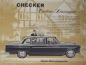 Preview: Checker Modelprogram 1964 four carbrochure lot (5953)