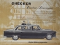 Preview: Checker Modellprogramm 1964 vier Automobilprospekte Konvolut (5953)