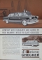 Preview: Checker Marathon Modelprogram 1963 "Comfort and Elegance" five brochures lot (5950)