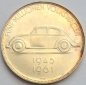 Preview: Volkswagen Käfer 1961 "5 Millionen Volkswagen" Silbermünze in Originalbox (3352)