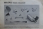 Preview: Maspo Standard 1955 Massage-Apparat with Accessoires in original suitcase (5904)