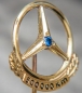 Preview: Mercedes-Benz 1955 goldplated pin 500.000 Km with jewel (0007)