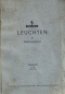 Preview: Siemens Illumination 1954 Ownermanual and pricelist (6461)