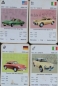 Preview: Altenburg Spielkarten "Auto-Quartett" 1966 Kartenspiel (6464)