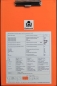 Preview: Volkswagen T2 Transporter Clipboard 1972 Customer Service HDW Elektronic (6508)