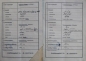 Preview: NSU Motorbike 2 and 6 PS two original Registration Documents 1925 with  envelope (6541)