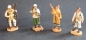 Preview: Militaria Soldatenfiguren 4 Gipsmodelle 1940 handcoloriert (6511)