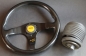 Preview: Opel Sportlenkrad 1980 Momo "Racing line" Leder mit Nabe-Adapter und Betriebserlaubnis (6539)