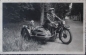Preview: NSU Motorbike with sidecar on Berlin Avenue 1930 original photo (5771)
