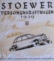 Preview: Stoewer Personenkraftwagen Modelprogram 1939 (S0020)