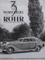 Preview: Röhr 8 Achtzylinder 3,3 Liter "Werturteile über den großen Röhr" Modellprogramm 1933 (S0026)