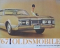 Preview: Oldsmobile Modelprogram 1967 "The Rocket Action Car" Carbrochure (3433)