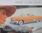 Preview: Lincoln Modellprogramm 1955 Automobilprospekt (3430)