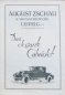 Preview: Zschau Carosseries "Das elegante Cabriolet" Modelprogram 1925 (S0046)