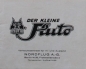 Preview: Pluto "Der kleine Pluto" Modelprogram 1924 (S0071)