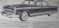 Preview: Kaiser Manhattan Supercharge Modellprogramm 1955 Automobilprospekt (0316)