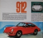 Preview: Porsche 912 Modellprogramm 1965 Automobilprospekt (0176)