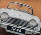 Preview: Triumph TR 4 A Sports Modellprogramm 1965 Automobilprospekt (3976)