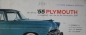 Preview: Plymouth Modellprogramm 1955 "The biggest car in Plymouth history" Automobilprospekt (0251)