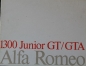Preview: Alfa Romeo 1300 Junior GT/GTA Modelprogram 1966 Carbrochure (0215)