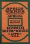 Preview: Apollo Automobiles Type R 6 L 1912 Sparpartlist (S0221)