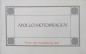 Preview: Apollo Motorwagen 1912 Modellprogramm (S218)
