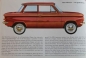 Preview: NSU Prinz 4 Modellprogramm 1961 Automobilprospekt (4005)