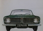 Preview: Ford Zephyr Modellprogramm 1962 Automobilprospekt (3887)