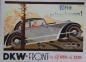 Preview: DKW Front Modellprogramm 1935 "Wenn das Ihr Geldbeutel erfährt" Automobilprospekt (0303)