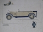 Preview: Adler Standard Favorit Modelprogram 1928  Koehler drawings Automobile-Map (0122)