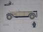 Preview: Adler Standard Favorit Modellprogramm 1928 Köhler Motive Automobilmappe (0122)