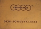 Preview: DKW Sonderklasse Modellprogramm 1939 Automobilprospekt (4868)