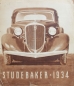 Preview: Studebaker Modellprogramm 1934 Automobilprospekt (3847)