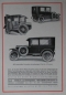 Preview: AGA Automobile Modellprogramm 1925 Automobilprospekt (0370)