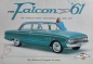 Preview: Ford Falcon Modellprogramm 1961 "The world's most successful car" Peanuts-Cartoons Automobilprospekt (3837)