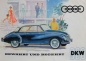 Preview: DKW 900 Modelprogram 1960 "Bewaehrt und begehrt" Carbrochure (3829)