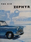 Preview: Ford Zephyr Modellprogramm 1956 Automobilprospekt (3816)