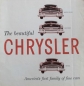 Preview: Chrysler Modelprogram 1953 "Americas first family of fine cars" Carbrochure (3589)