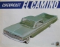 Preview: Chevrolet El Camino Modellprogramm 1958 Automobilprospekt (3585)