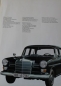 Preview: Mercedes-Benz Taxi 200 D Modelprogram 1966 "Sicher, wirtschaftlich, zuverlaessig" Carbrochure (0612)